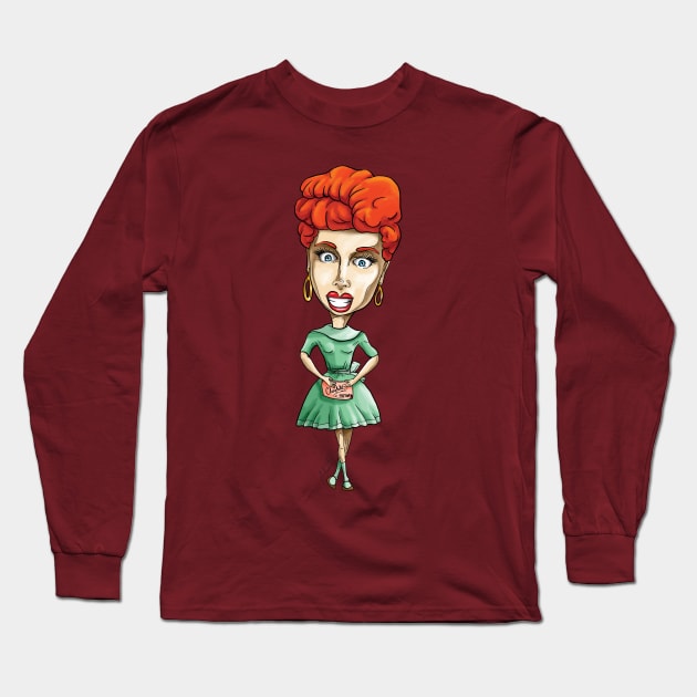 Lucy - Lucielle Ball Long Sleeve T-Shirt by EJTees